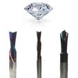Diamond Coated Long Life CNC Router Bits .